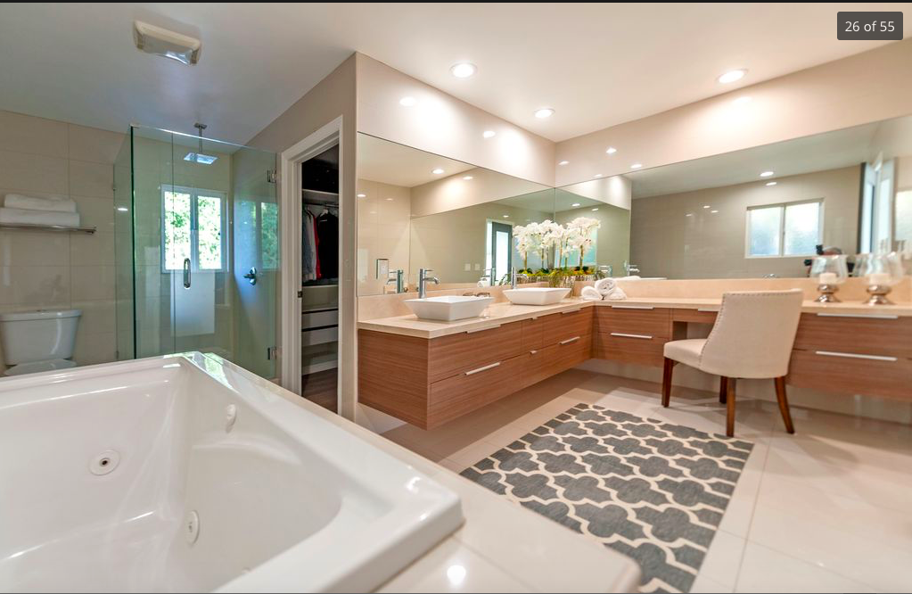 Baño principal Laurel Canyon